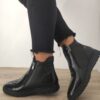 Ежедневни дамски боти  013 10025 Black Croco - черни DOGATI