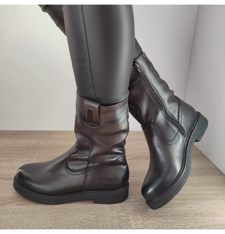 Ежедневни дамски боти  151831 Dark Brown - Тъмнокафяво Nicolis