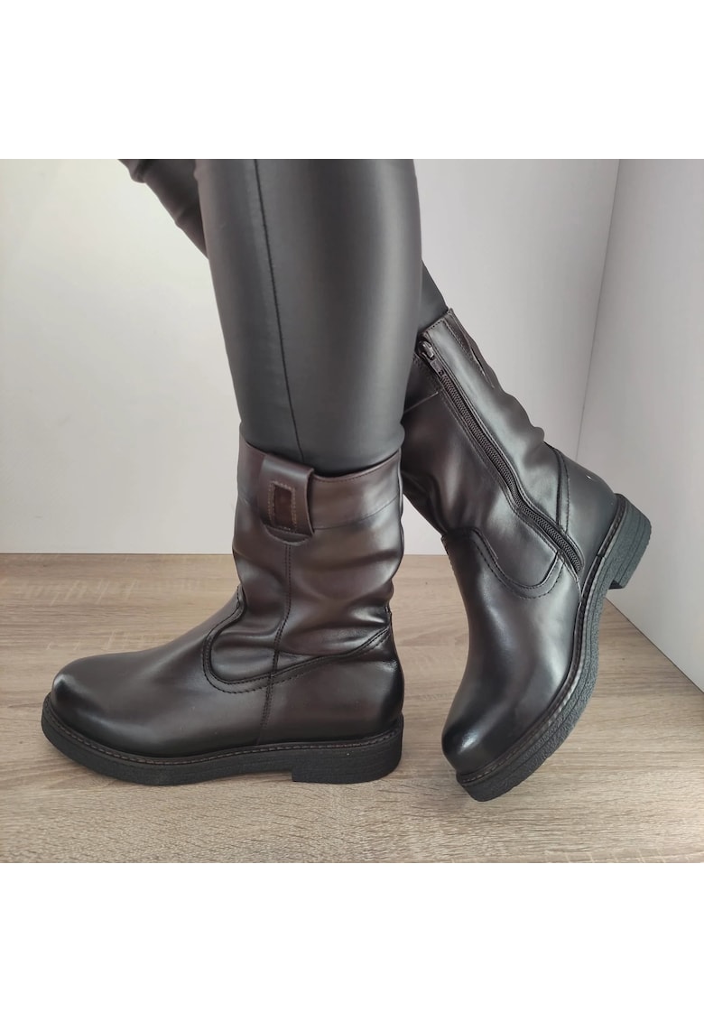 Ежедневни дамски боти 151831 Dark Brown - Тъмнокафяво Nicolis