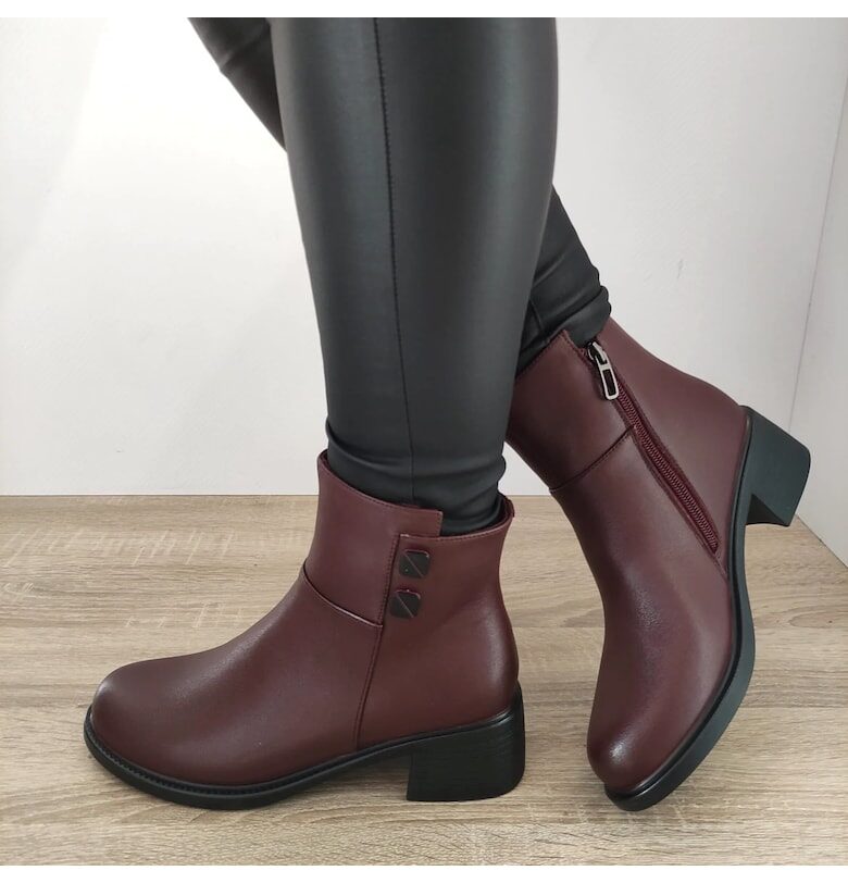 Ежедневни дамски боти  B915Q06 Bordeaux - 39 - Bordeaux FORMAZIONE