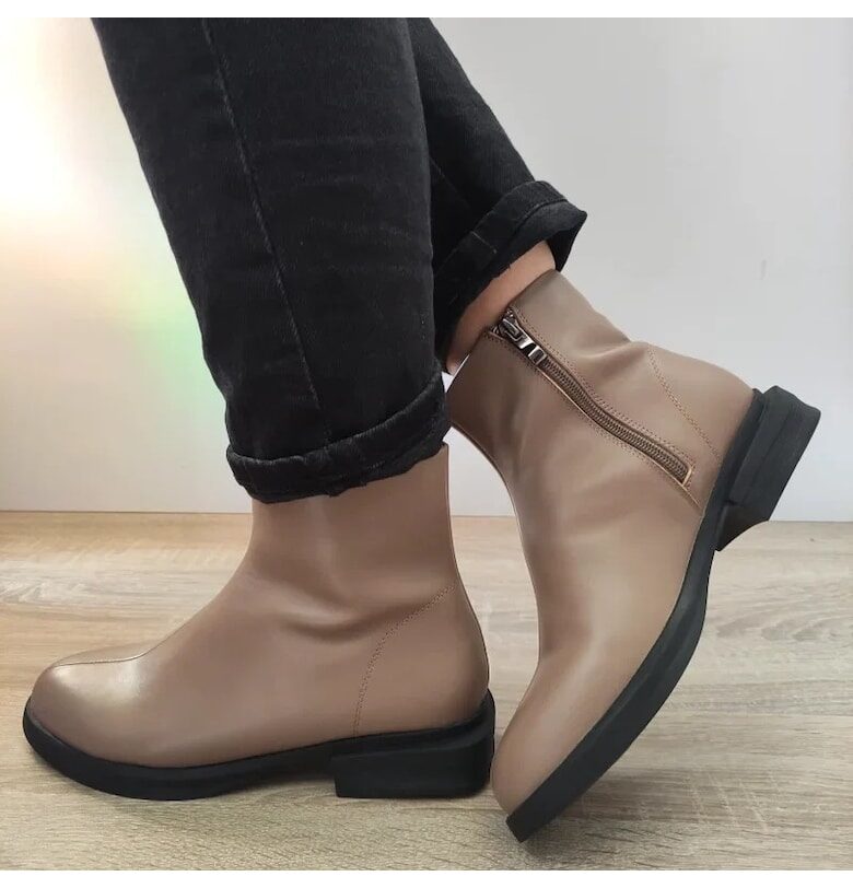 Ежедневни дамски боти  D9193-11 Apricot Mink - Apricot FORMAZIONE