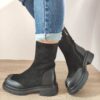 Ежедневни дамски боти  Hs008-1340 - черни Feeling