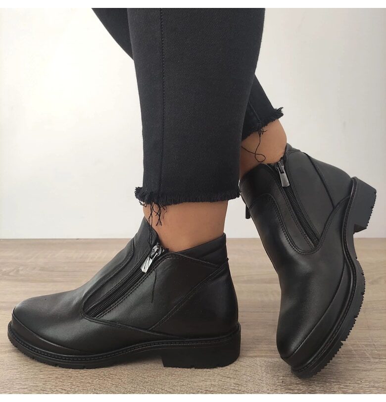 Ежедневни дамски ботуши  08-2017 черни DOGATI