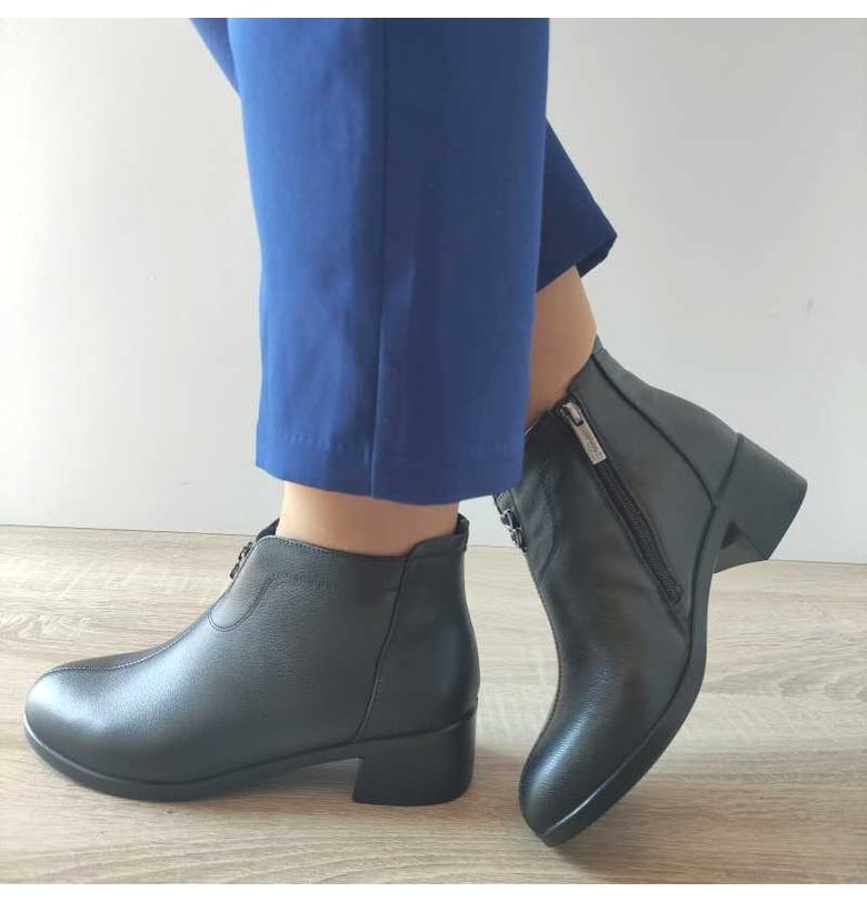 Ежедневни дамски ботуши  900008 01-N Black - черни Pass