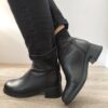 Ежедневни дамски ботуши  Ea868 черни FORMAZIONE