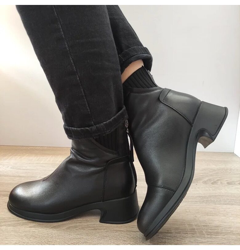 Ежедневни дамски ботуши  Ea868 черни FORMAZIONE