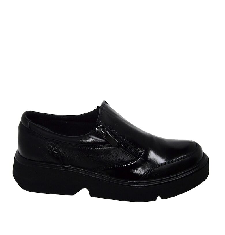 Ежедневни дамски обувки  036 Black - 36 - Черни Caspian