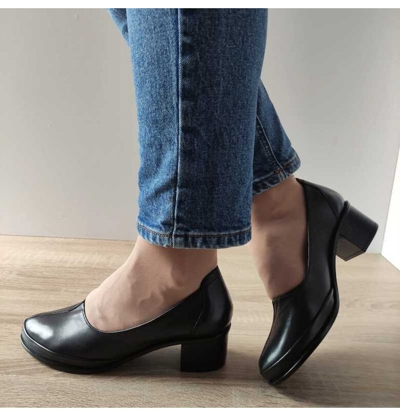 Ежедневни дамски обувки  120409 Black - черни Nicolis