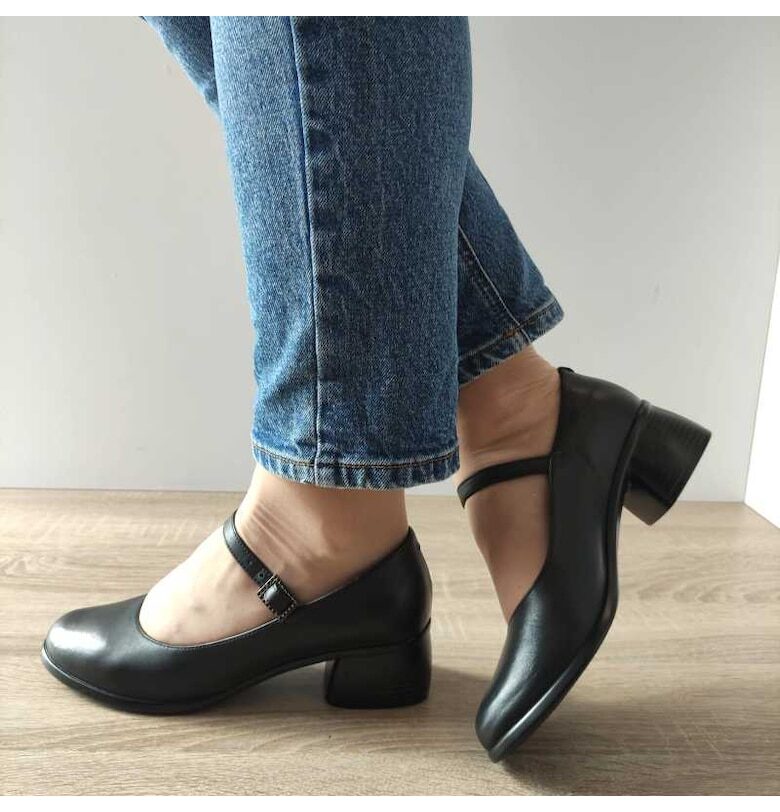 Ежедневни дамски обувки  123425 Black - черни Nicolis