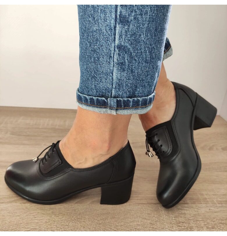 Ежедневни дамски обувки  124494 Black - черни Nicolis