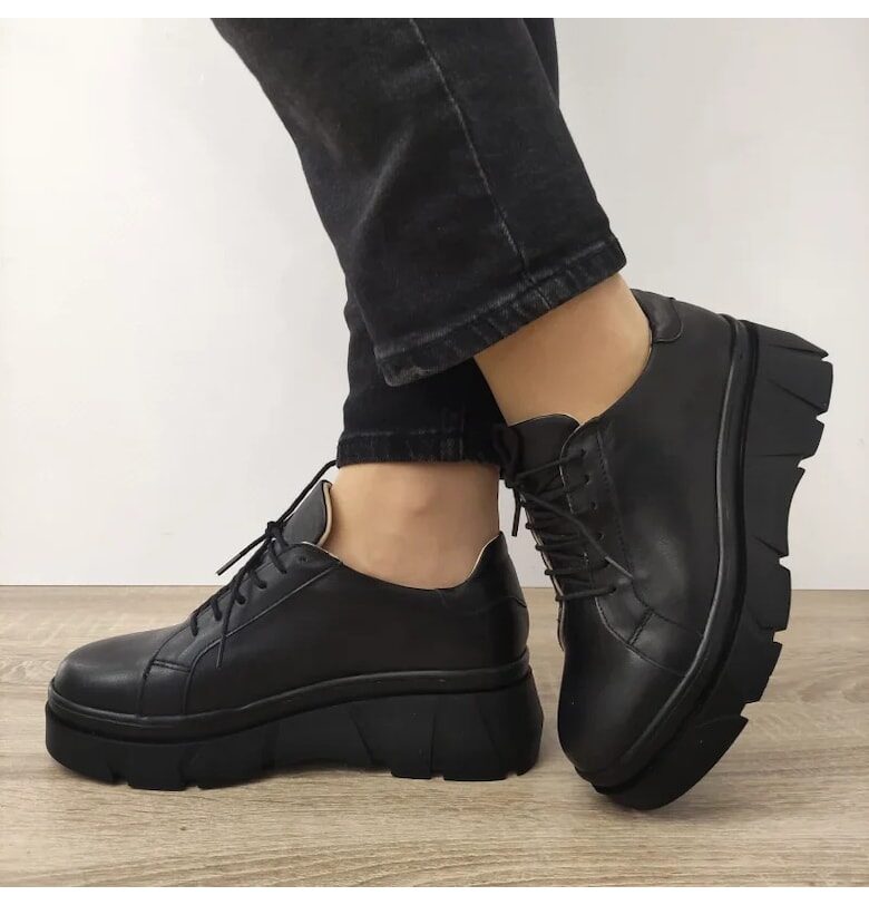 Ежедневни дамски обувки  1649-9 Черни - Черно PERLLA