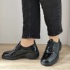 Ежедневни дамски обувки 30906L Black Lacquer - черни FORMAZIONE