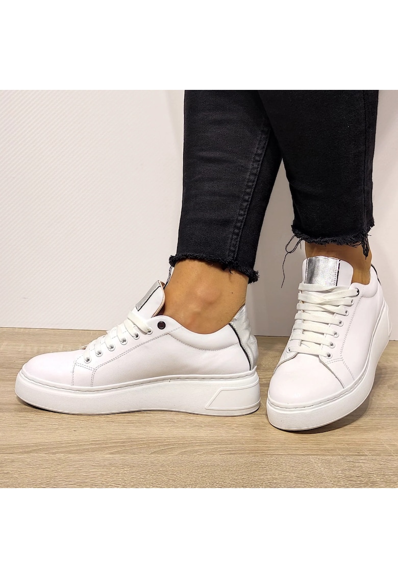 Ежедневни дамски обувки 3163-1 White - Бяло PERLLA