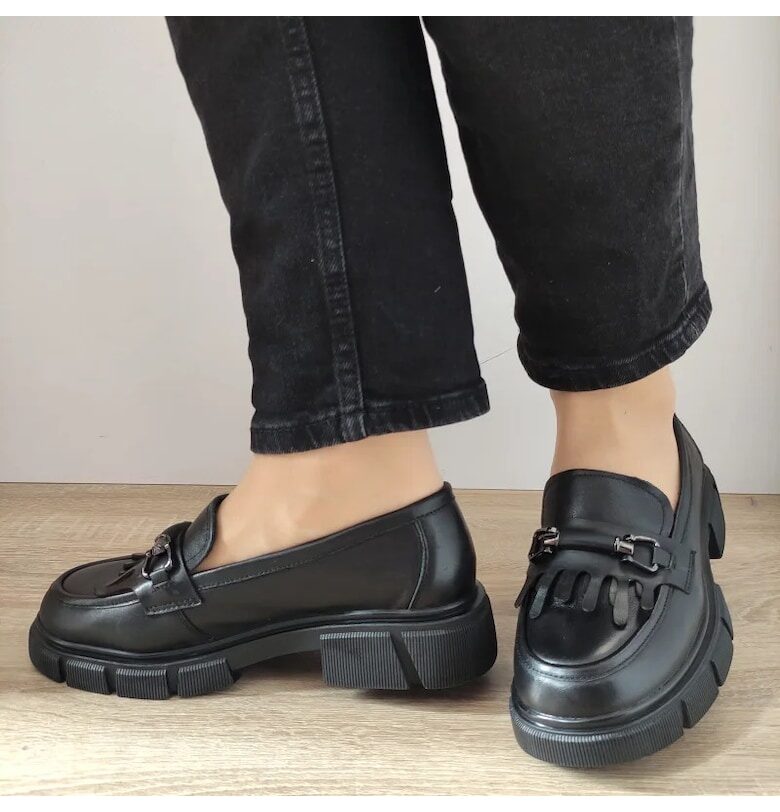 Ежедневни дамски обувки  S89593T Black - черни FORMAZIONE