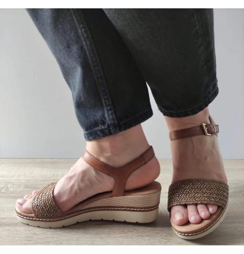 Ежедневни дамски сандали  28720-44 - Кафяви Marco Tozzi