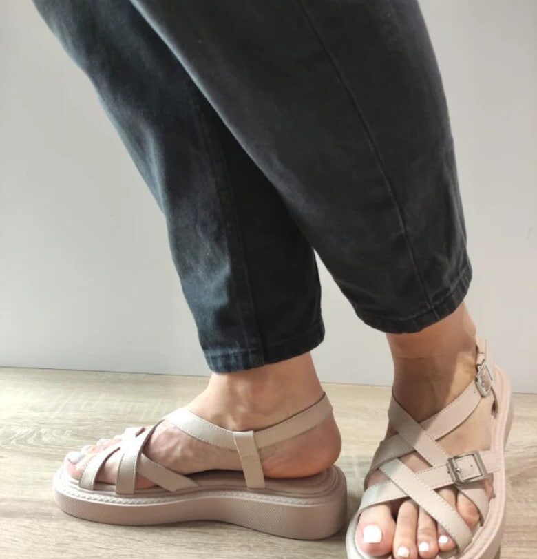 Ежедневни дамски сандали  60005B 03-N Бежов - Бежов Epica