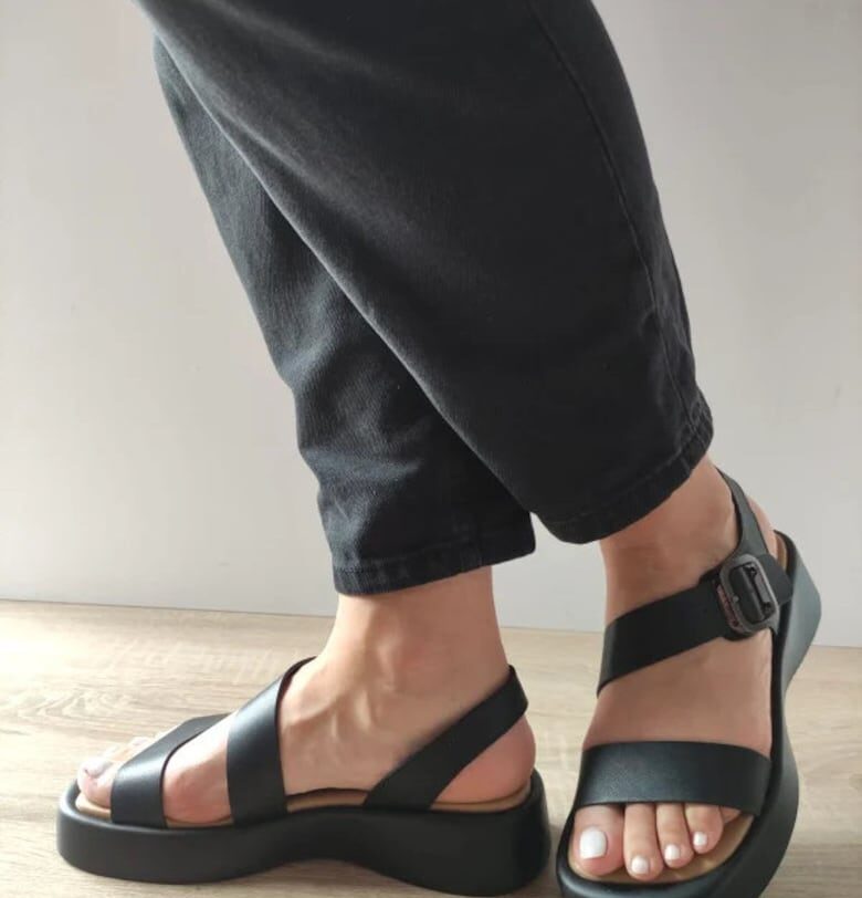 Ежедневни дамски сандали  60006A 01-N Черни - Черно Epica