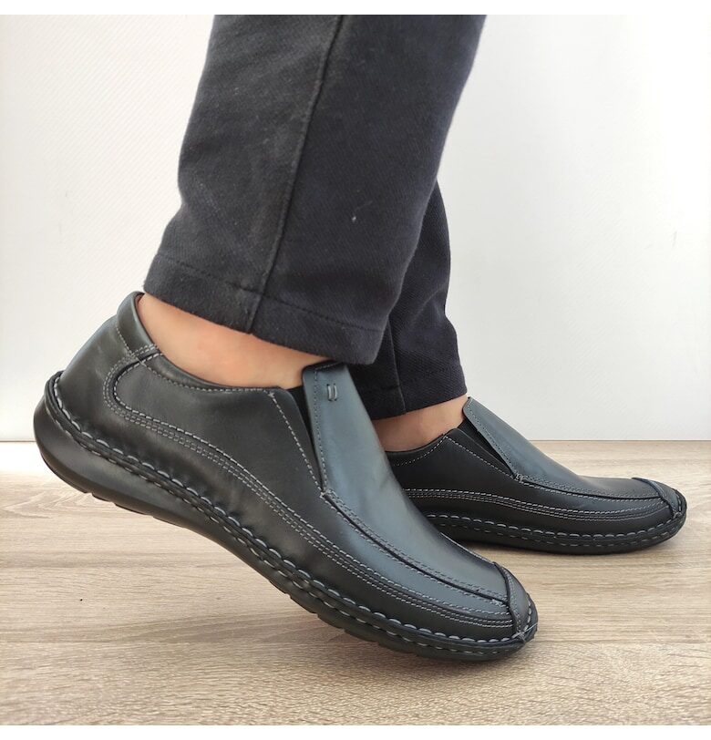 Ежедневни мъжки обувки  203020 Black - Черни Nicolis