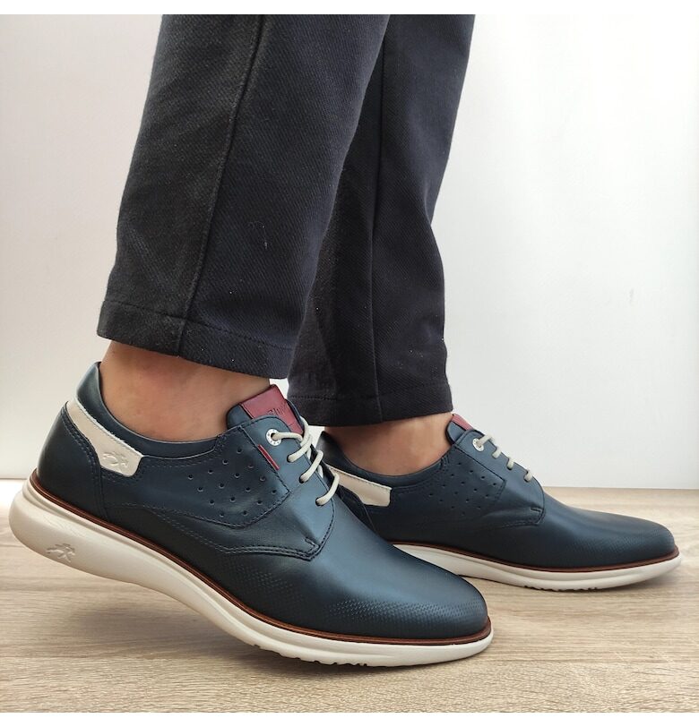 Ежедневни мъжки обувки  32192 Navy - сини Fluchos