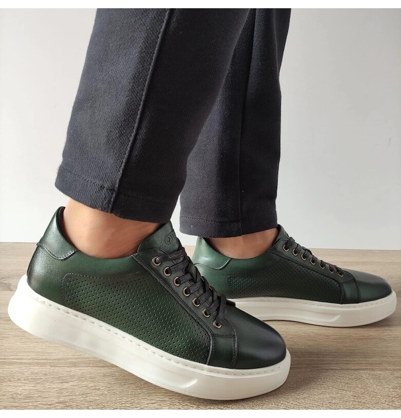 Ежедневни мъжки обувки  640012C 06-N Green - Зелено Otter