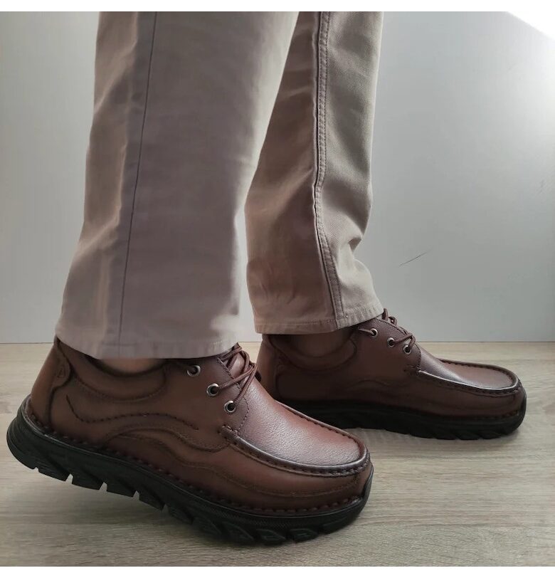 Ежедневни мъжки обувки  85159 Maro - кафяви Berliner