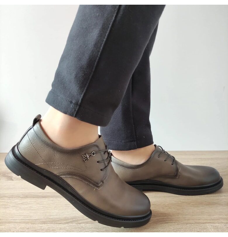 Ежедневни мъжки обувки  86558 Сиво - Сиво Mels