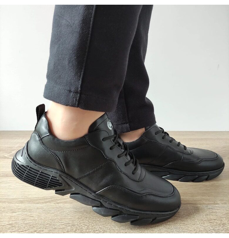 Ежедневни мъжки обувки 93510 Черни - 40 - Черни FRANCO GERARDO