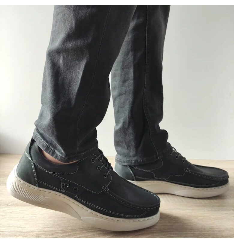 Ежедневни мъжки обувки  B096 Black - черни Mels