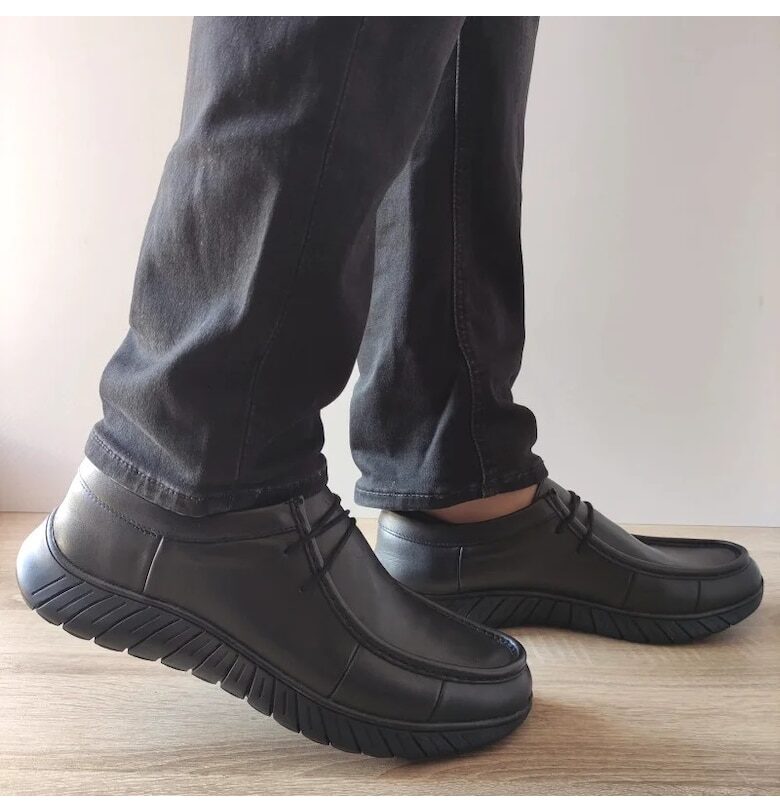 Ежедневни мъжки обувки  B64-1453 Black - Черни GORETTI