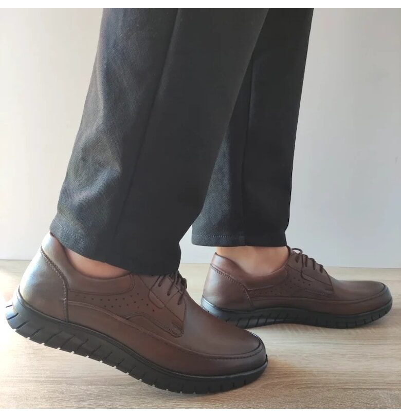 Ежедневни мъжки обувки  B64-3640 Maro - Кафяви GORETTI