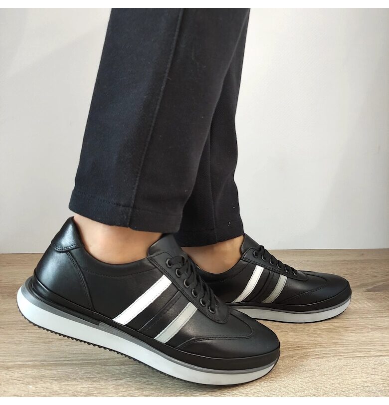 Ежедневни мъжки обувки  B67-2101 Black - Черни GORETTI