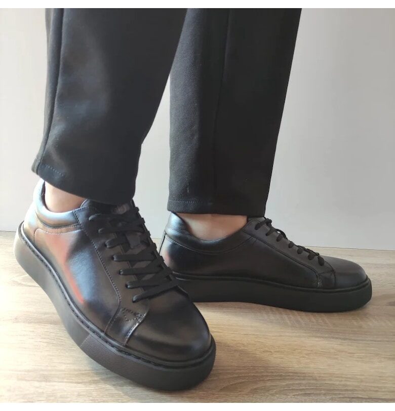 Ежедневни мъжки обувки T231103-A Черни - черни FRANCO GERARDO