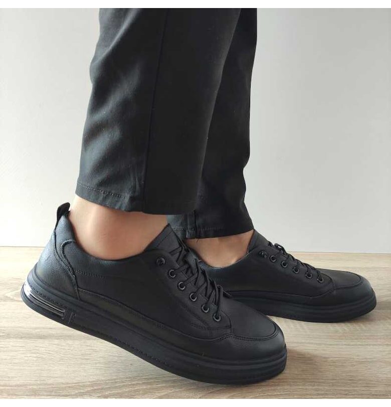 Ежедневни мъжки обувки  Wm2613 Black - черни Mels