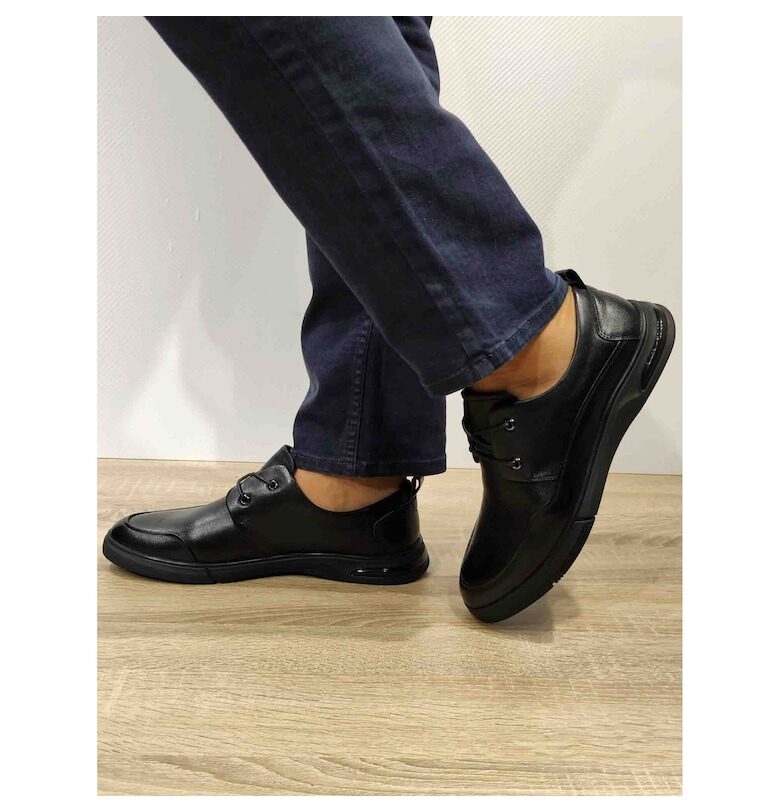 Ежедневни мъжки обувки  Wm813 Black - Черни Mels