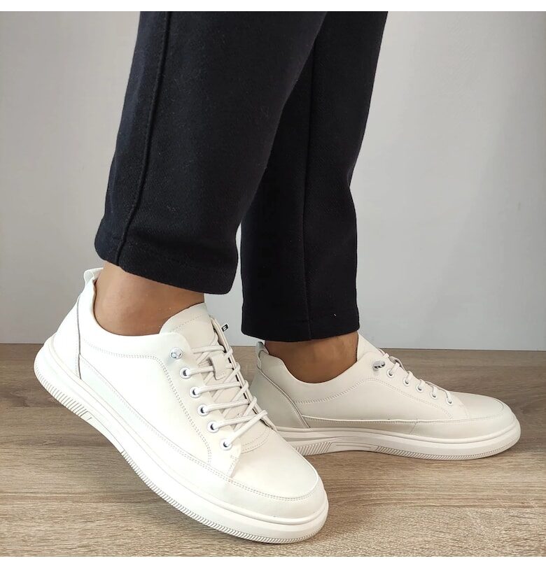 Ежедневни мъжки обувки  Wx2515 Off White - Off White Mels