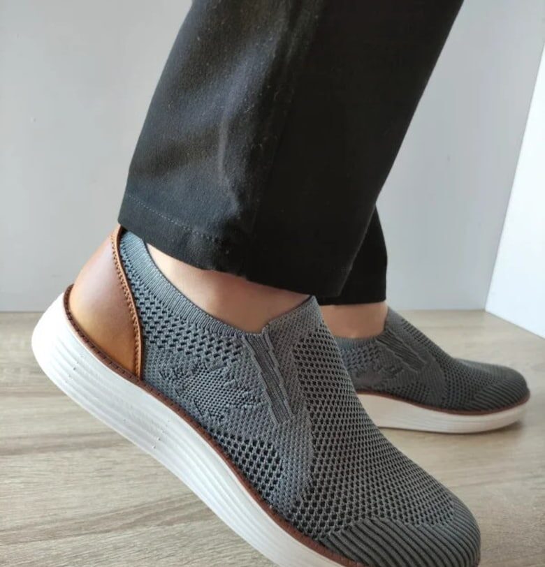 Ежедневни мъжки обувки  Y190 сиви GiAnni