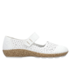 Ежедневни обувки - дамски -  ANTISTRESS - 44880-80 бели - екологична кожа Rieker