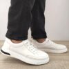 Ежедневни обувки мъжки  W2805 Off White - Бял Mels
