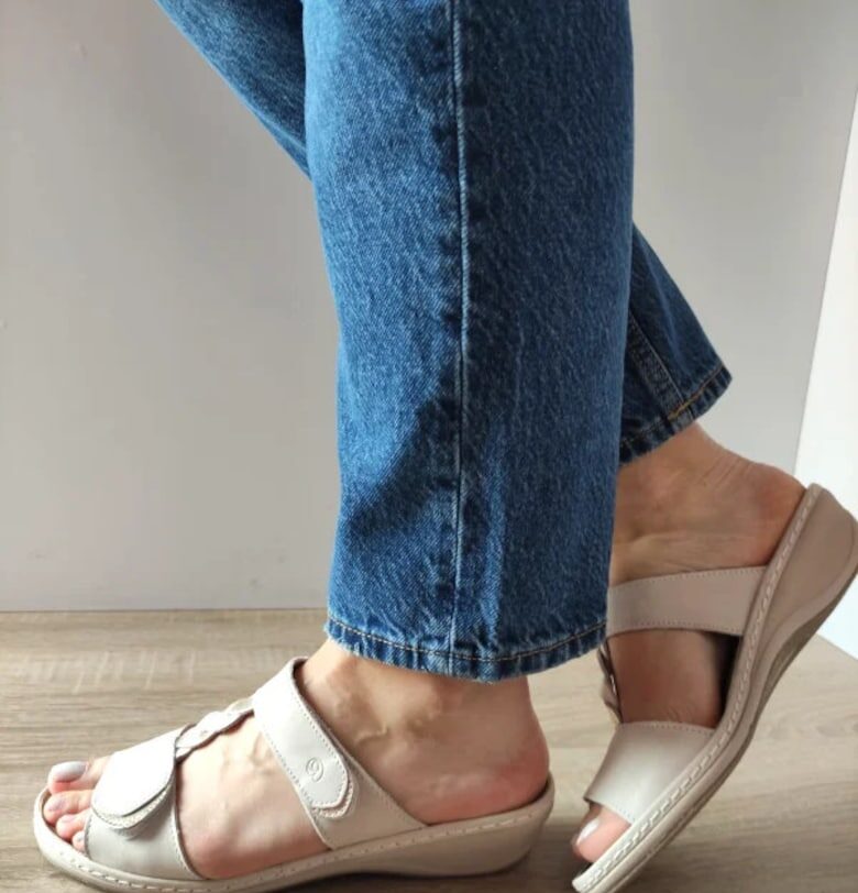 Ежедневни сабо дамски  0969T Paris 52-N Кремав Suave