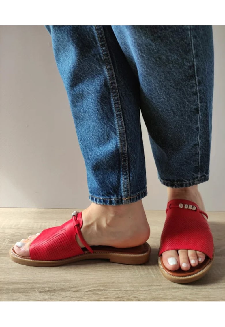 Ежедневни сабо дамски 11007 Червено DOGATI