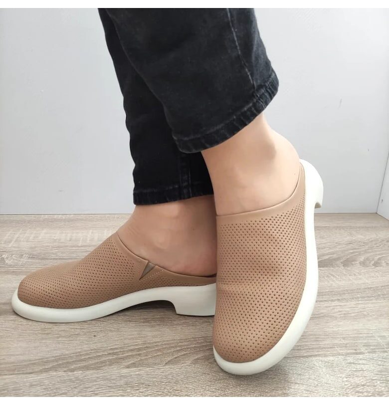 Ежедневни сабо дамски  8424Z Бежов - Бежов DOGATI