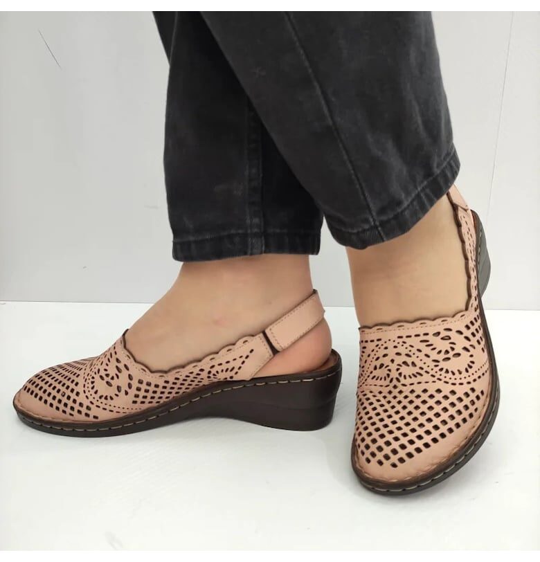 Ежедневни сандали  2019-1 - розов нюд DOGATI