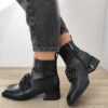 Елегантни дамски ботуши M12-02A черни Jose Simon