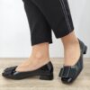 Елегантни дамски обувки  1035-1061 Black Lacquer - Черен лак FORMAZIONE