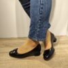 Елегантни дамски обувки  112-1 Heel 400 Black - Черни Antonio