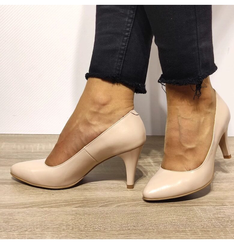 Елегантни дамски обувки  2216 Розови - 39 - Розови Antonio