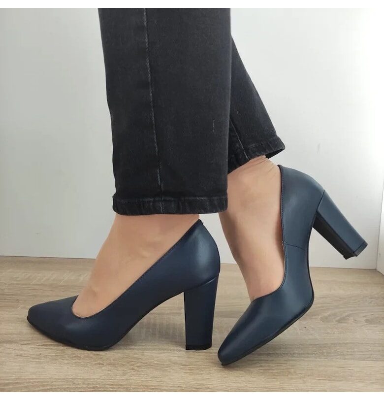 Елегантни дамски обувки  5120 Navy Blue - Navy Blue PERLLA