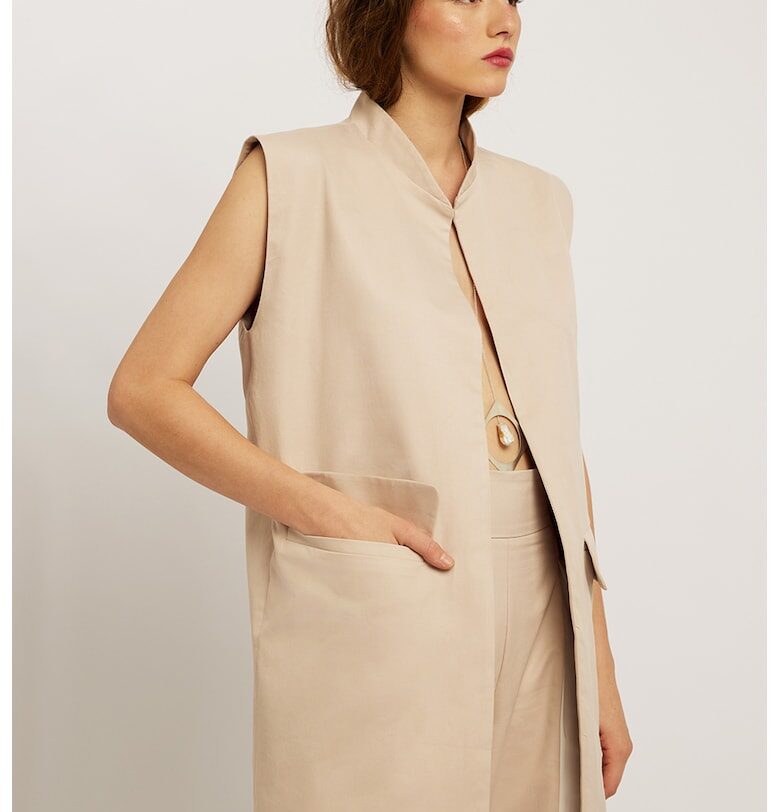 Елек Keep It Simple без закопчаване - Бежов IPANOMI