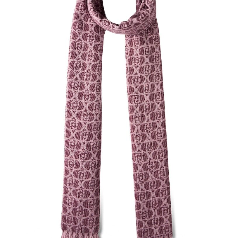 Жакардов шал с монограм Liu Jo