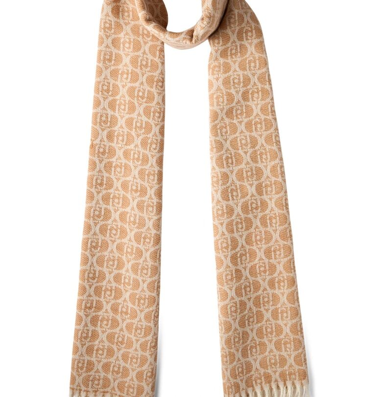 Жакардов шал с монограм Liu Jo